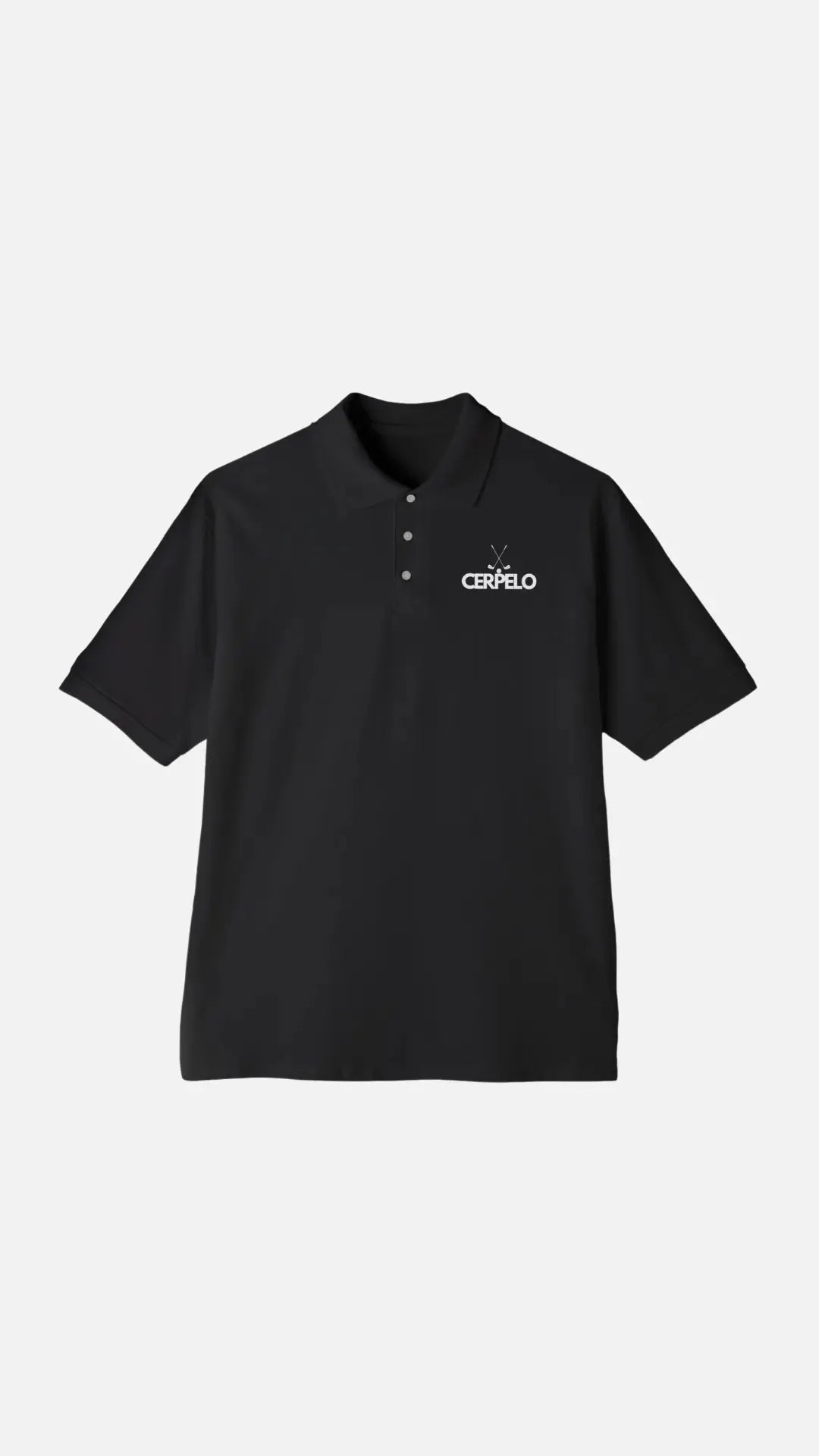 Men's piqué polo shirt