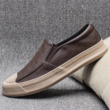 Mens Casual Leather Rubber Shoes, Menswear, CERPELO