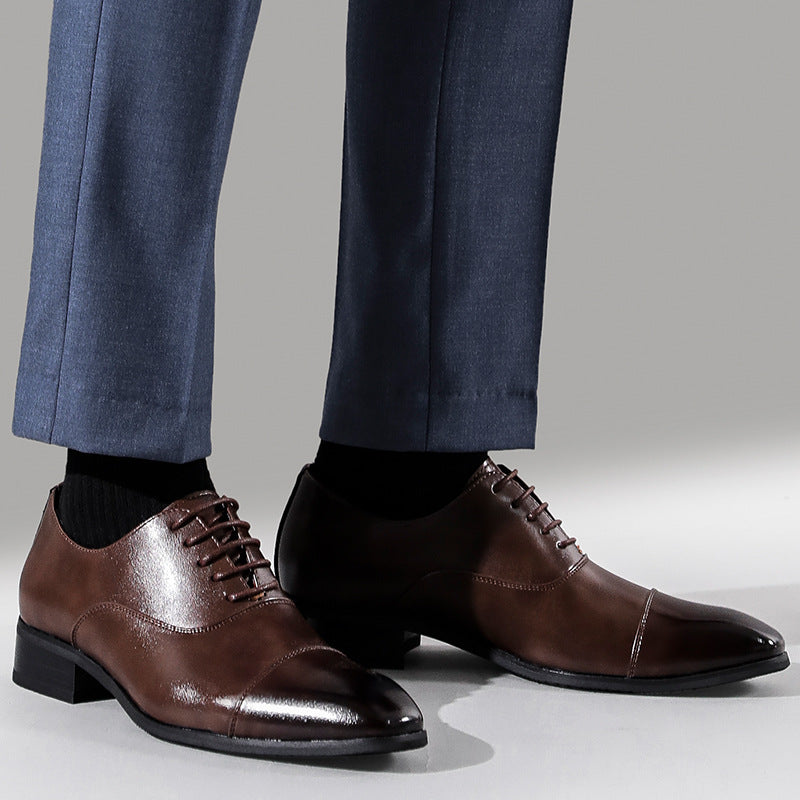 Xu Japanese Oxford Leather Shoes - CERPELO
