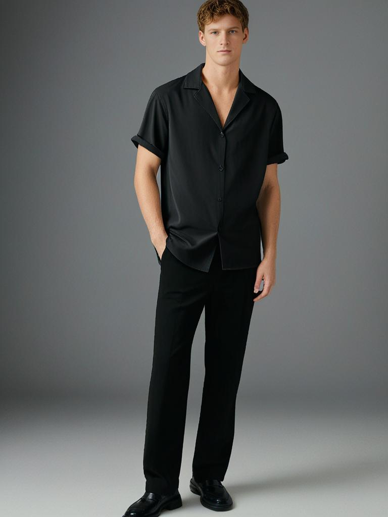 Image of LAPEL | Fiber Men's Shirt - CERPELO