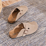 Men's French Suede Clogs