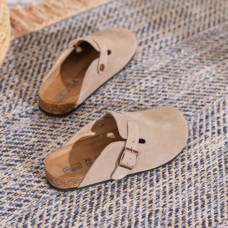 Men's French Suede Clogs