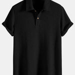 Men's Casual Loose Short Sleeves Shirt - Cerpelo