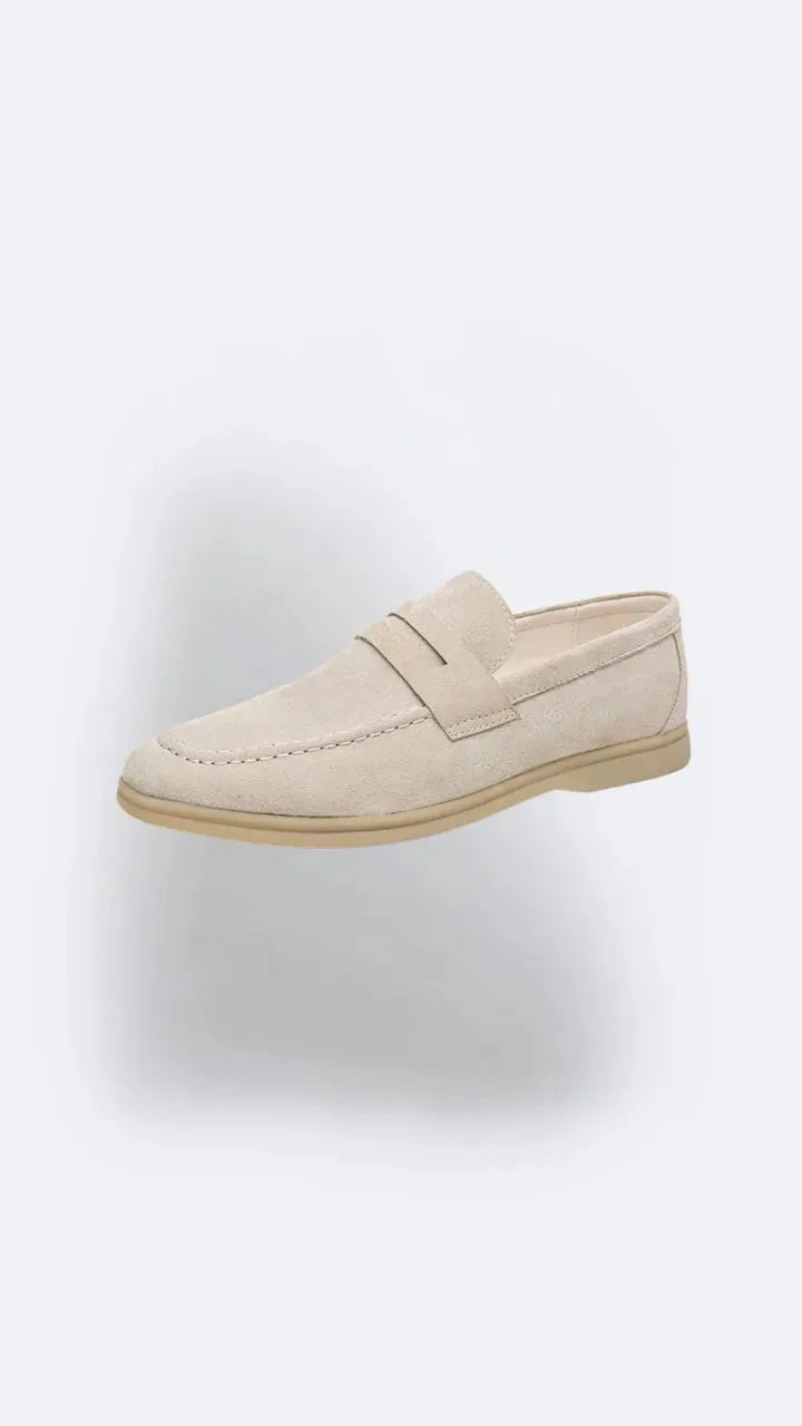 Image of Men's Yacht Club |  Leather Old Money Loafers - CERPELO