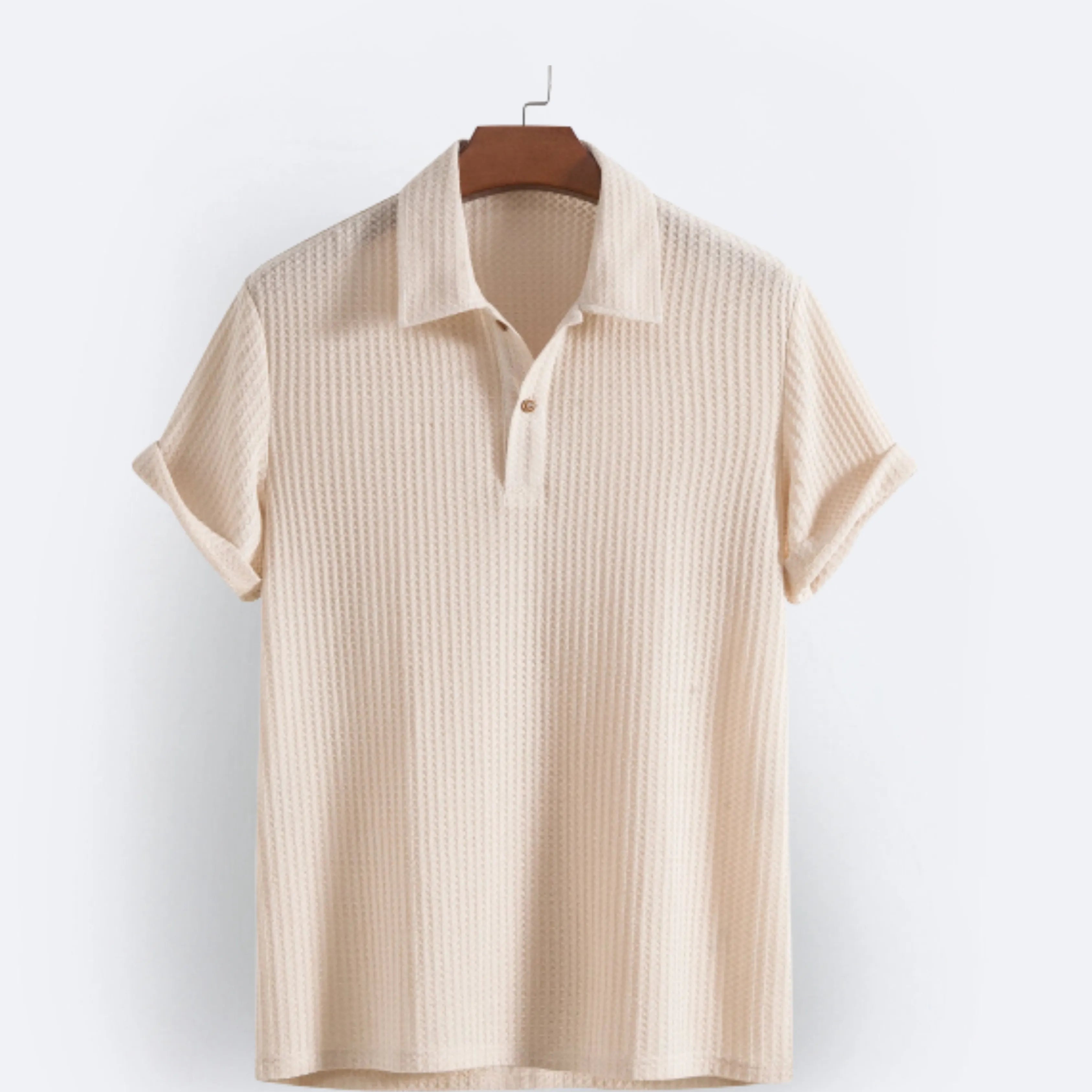 CAPRI | Men's Casual Old Money Loose Short Sleeves T-Shirt - CERPELO