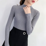 Pullover Slim Fit Skinny Sweater