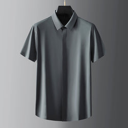 Image of GIANO - Men's Short-sleeve Shirt Suit