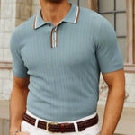 Men's Casual Polo Shirt - Lightweight Comfort