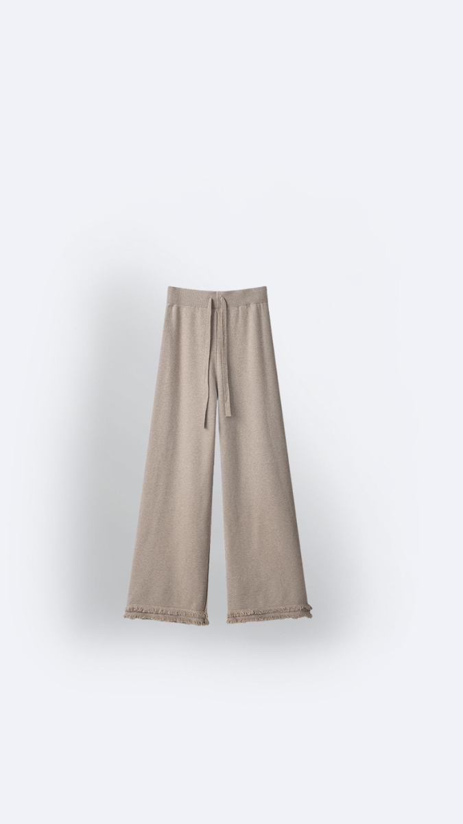 Glutinous Old Money Women's Pants