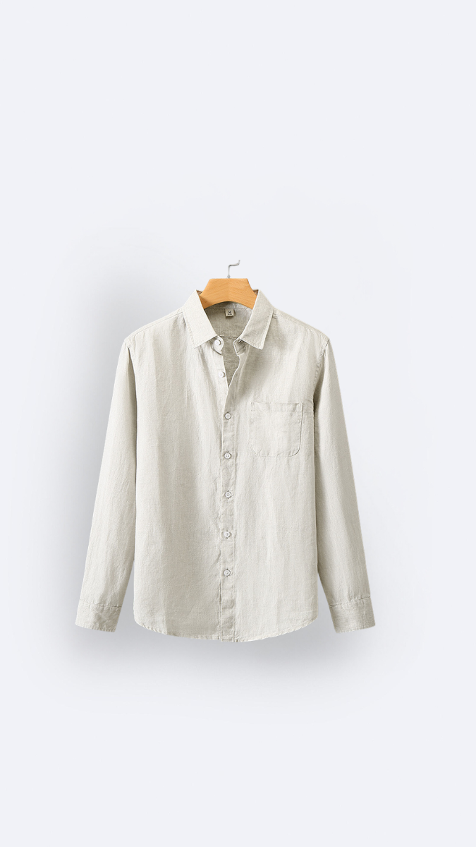 Image of MARBELA  Linen Men's Shirt