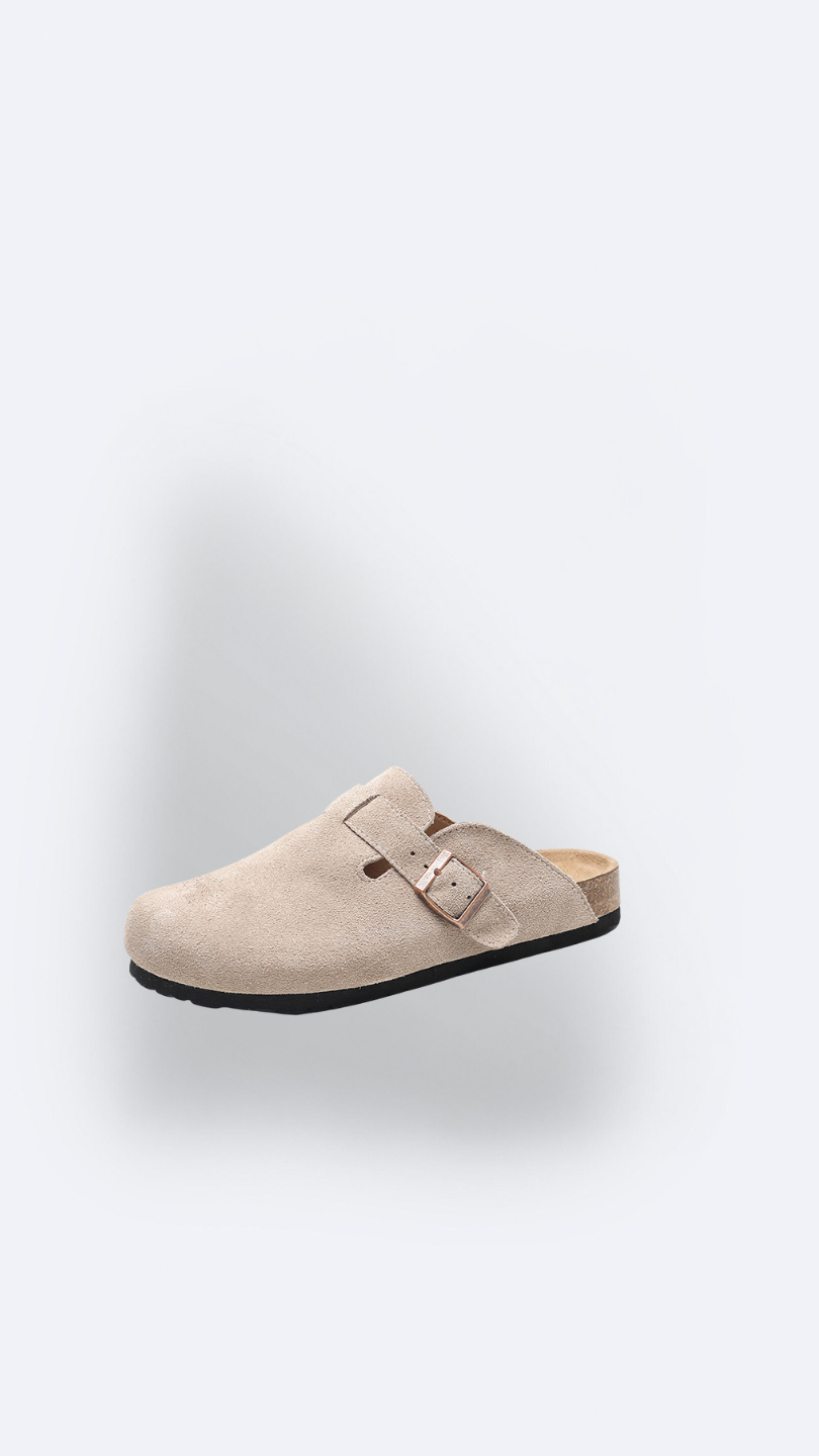 Men's French Suede Clogs