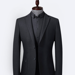 KASMI FULL BLACK CASUAL SUIT CERPELO