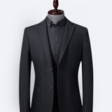 KASMI FULL BLACK CASUAL SUIT CERPELO