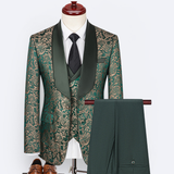 Men's Jacquard Luxury Suit CERPELO