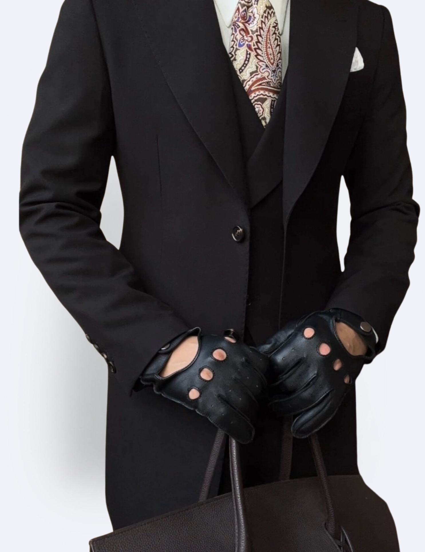 Black Milano Suit - Over Jacket CERPELO