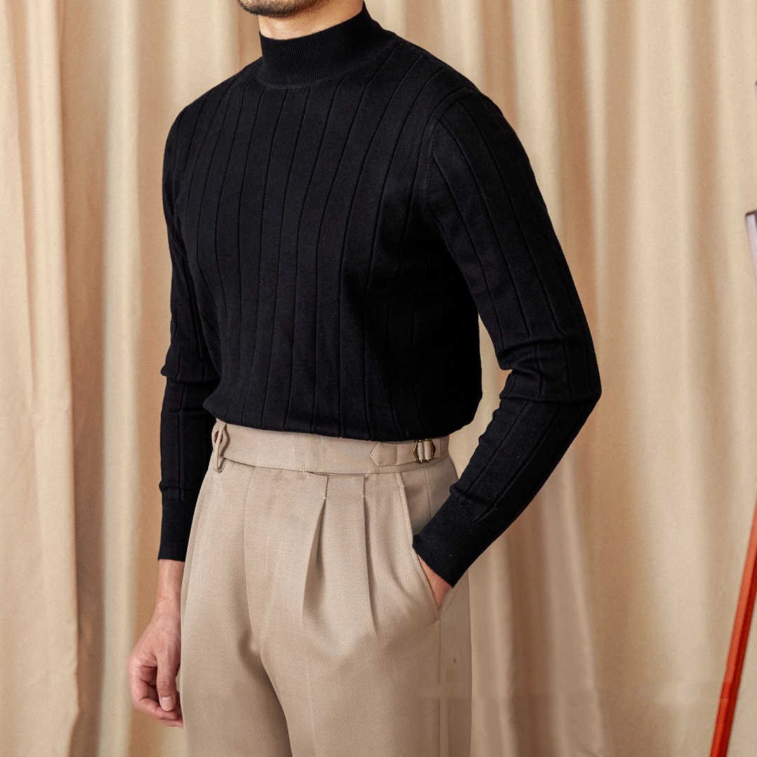 Italian Long Sleeve High neck