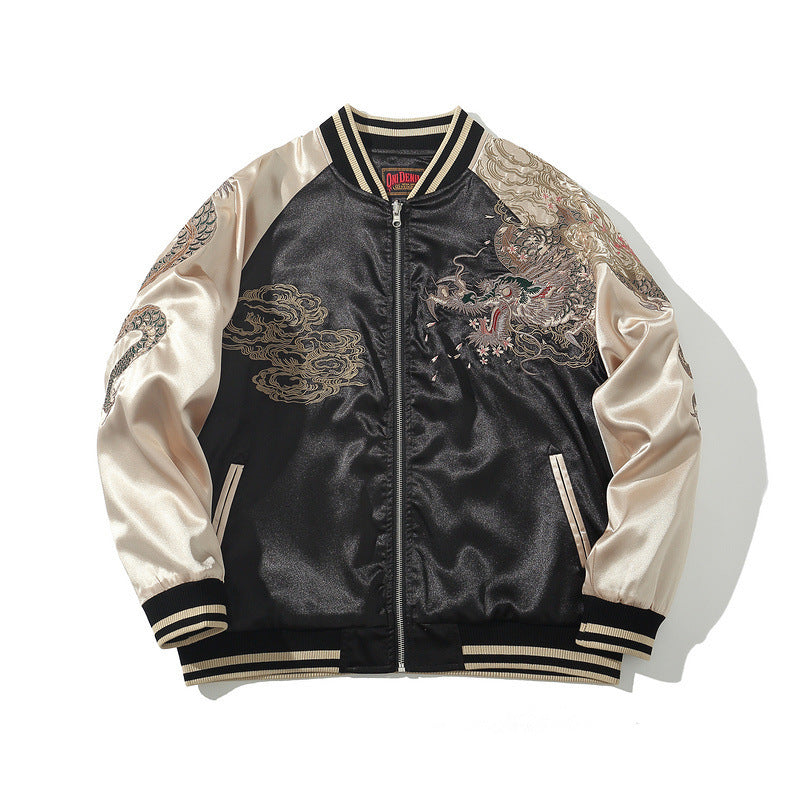 Embroidered Sacred Beasts Dragon Jacket
