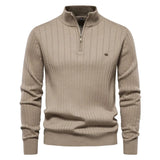 LAVIRE | Men's Sweater Half Zipper Old Money Sweater, Menswear, Uncategorized, CERPELO