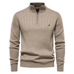 Image of LAVIRE | Men's Sweater Half Zipper Old Money Sweater, Menswear, Uncategorized, CERPELO