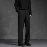 DARK LAPEL PANTS - CERPELO