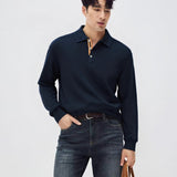SAFI CASUAL LONG SLEEVE POLO