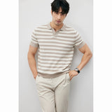 Ice Silk Knitted Polo - CERPELO