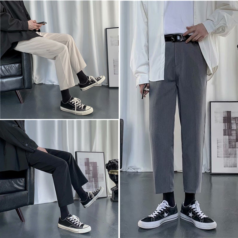 Image of FITTED CASUAL OLD MONEY PANTS - CERPELO