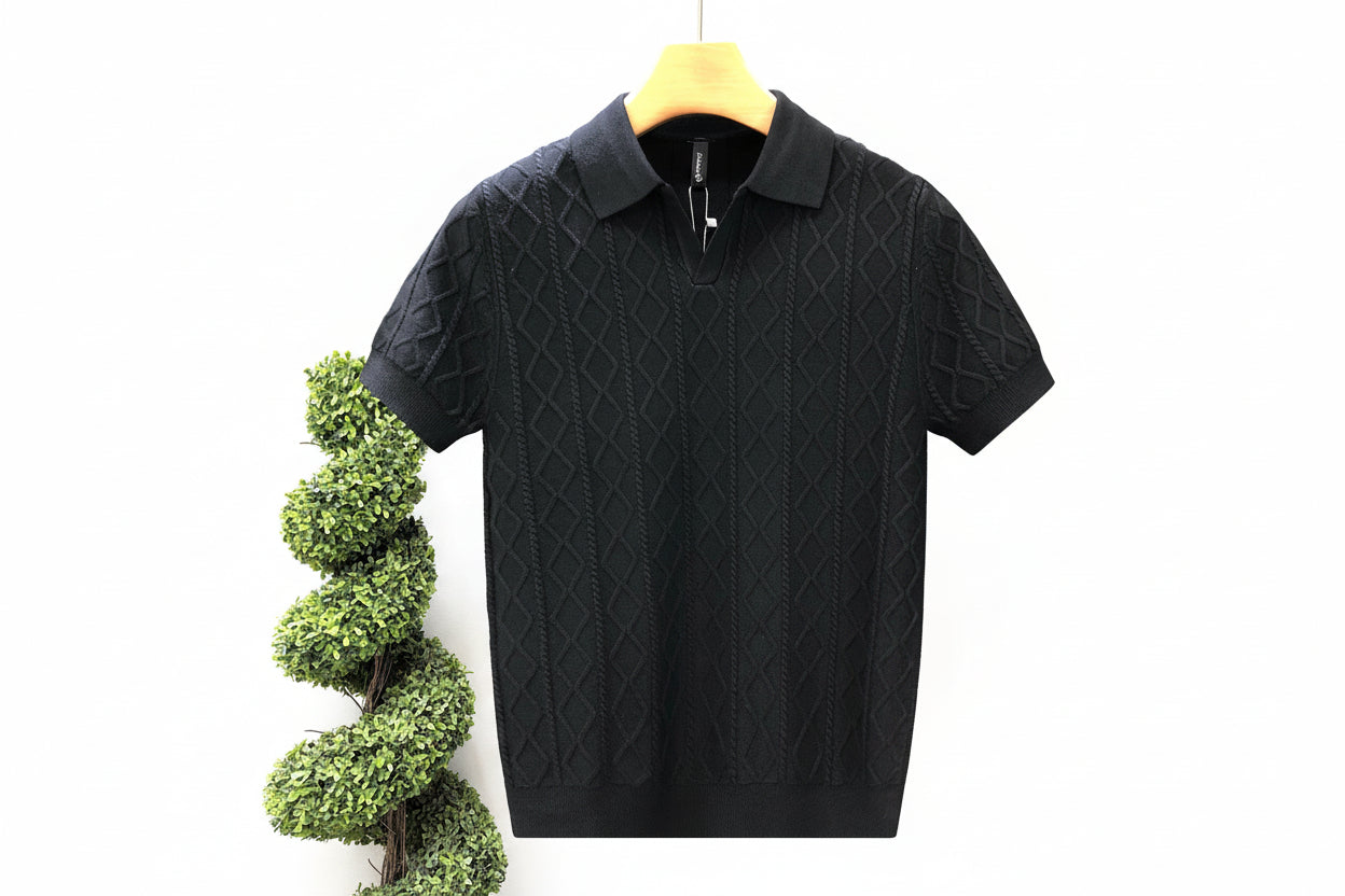 TURNDOWN V-NECK - CERPELO