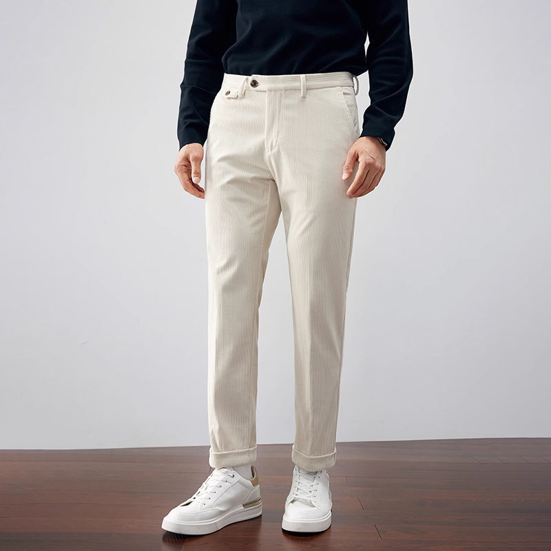 STRIPE CASUAL OLD MONEY PANTS - CERPELO