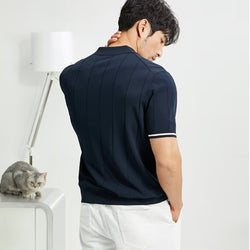 Collection of short-sleeved polo shirt in a gallery layout