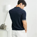 short-sleeved polo shirt