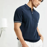 short-sleeved polo shirt