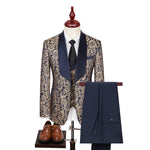Men's Jacquard Luxury Suit CERPELO