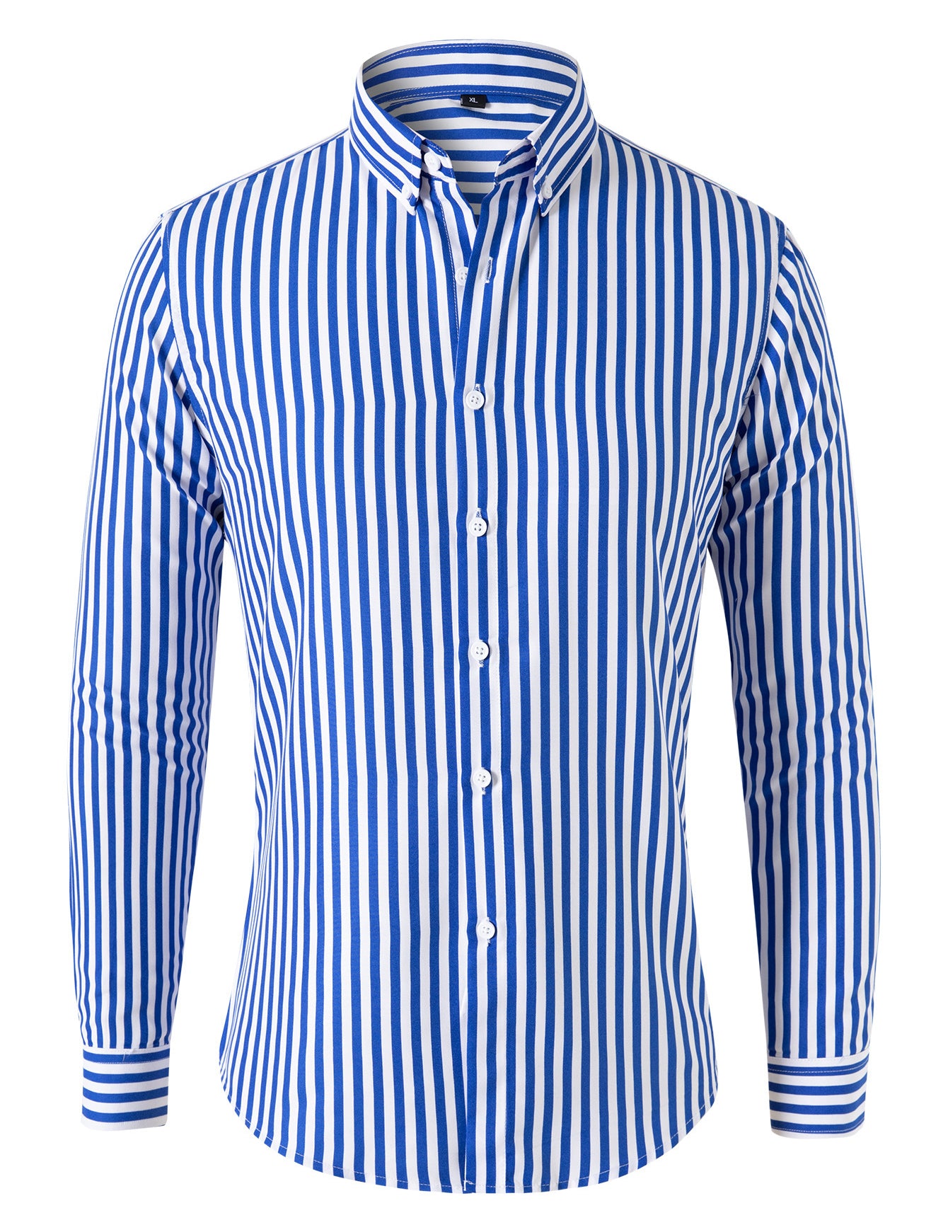 Men's Striped Long Sleeve Shirt