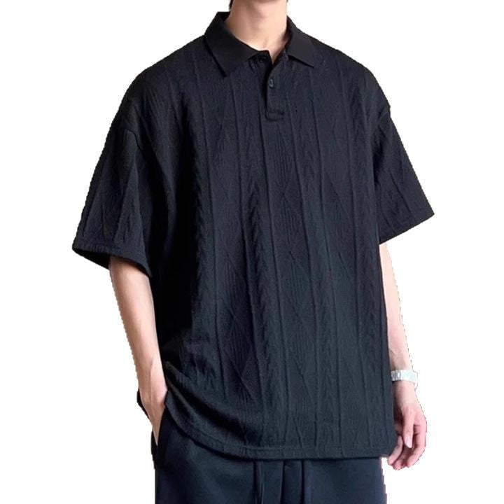 Image of Jacquard knit - Polo Shirt - CERPELO