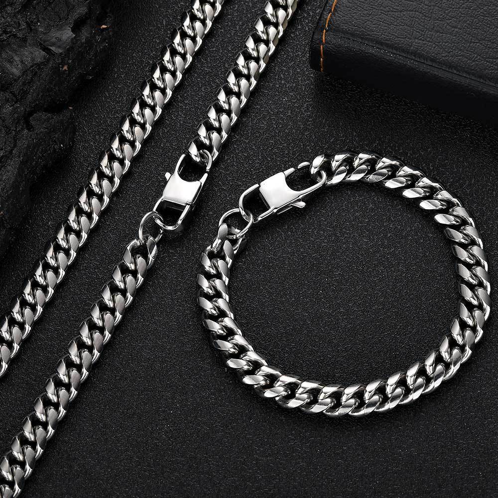 Image of Stainless Steel Cuban Chain - CERPELO