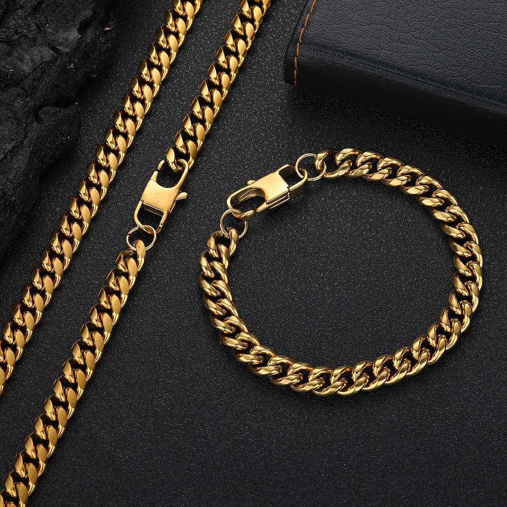 Image of Stainless Steel Cuban Chain - CERPELO