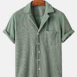 DEVILE | Old Money Loose Lapel Men's Shirt, Menswear, Uncategorized, CERPELO