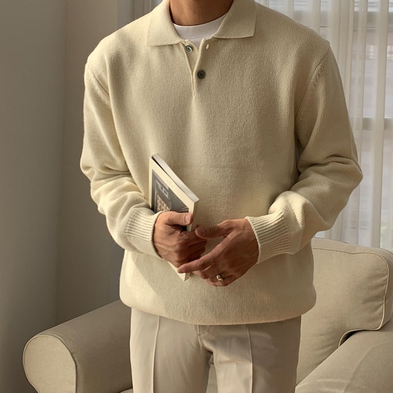 LAPEL - Polo Men's Sweater