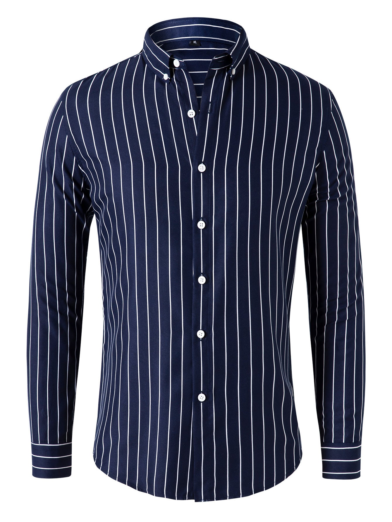 Men's Striped Long Sleeve Shirt