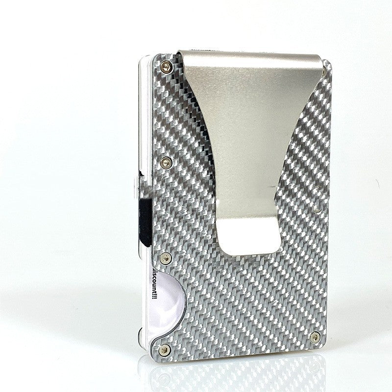 Aluminum Alloy Carbon Fiber Card Holder