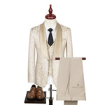 Men's Jacquard Luxury Suit CERPELO