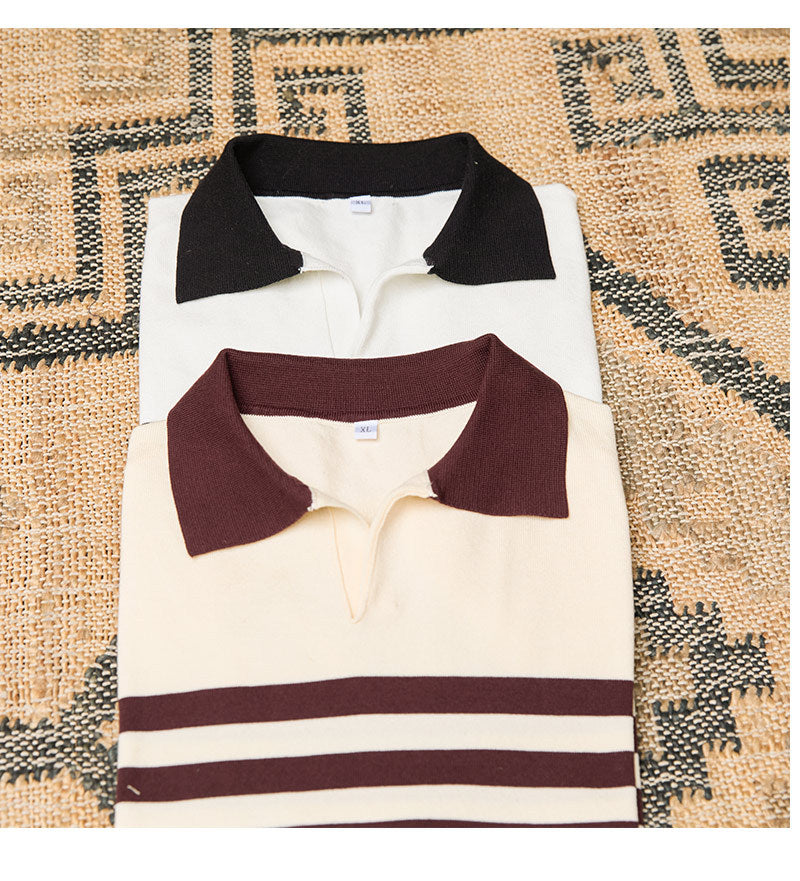 Lapel Old Money Polo Shirt, Menswear, CERPELO