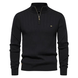 Image of LAVIRE | Men's Sweater Half Zipper Old Money Sweater, Menswear, Uncategorized, CERPELO