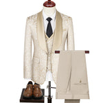 Men's Jacquard Luxury Suit CERPELO
