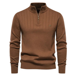 Image of LAVIRE | Men's Sweater Half Zipper Old Money Sweater, Menswear, Uncategorized, CERPELO