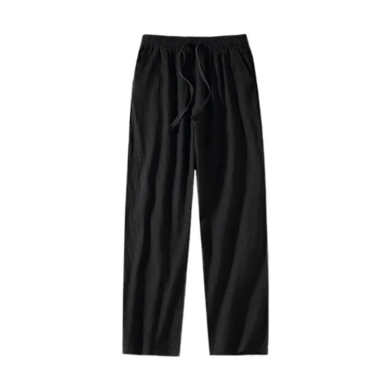 Image of Loose Linen Casual Pants for Men - Cerpelo