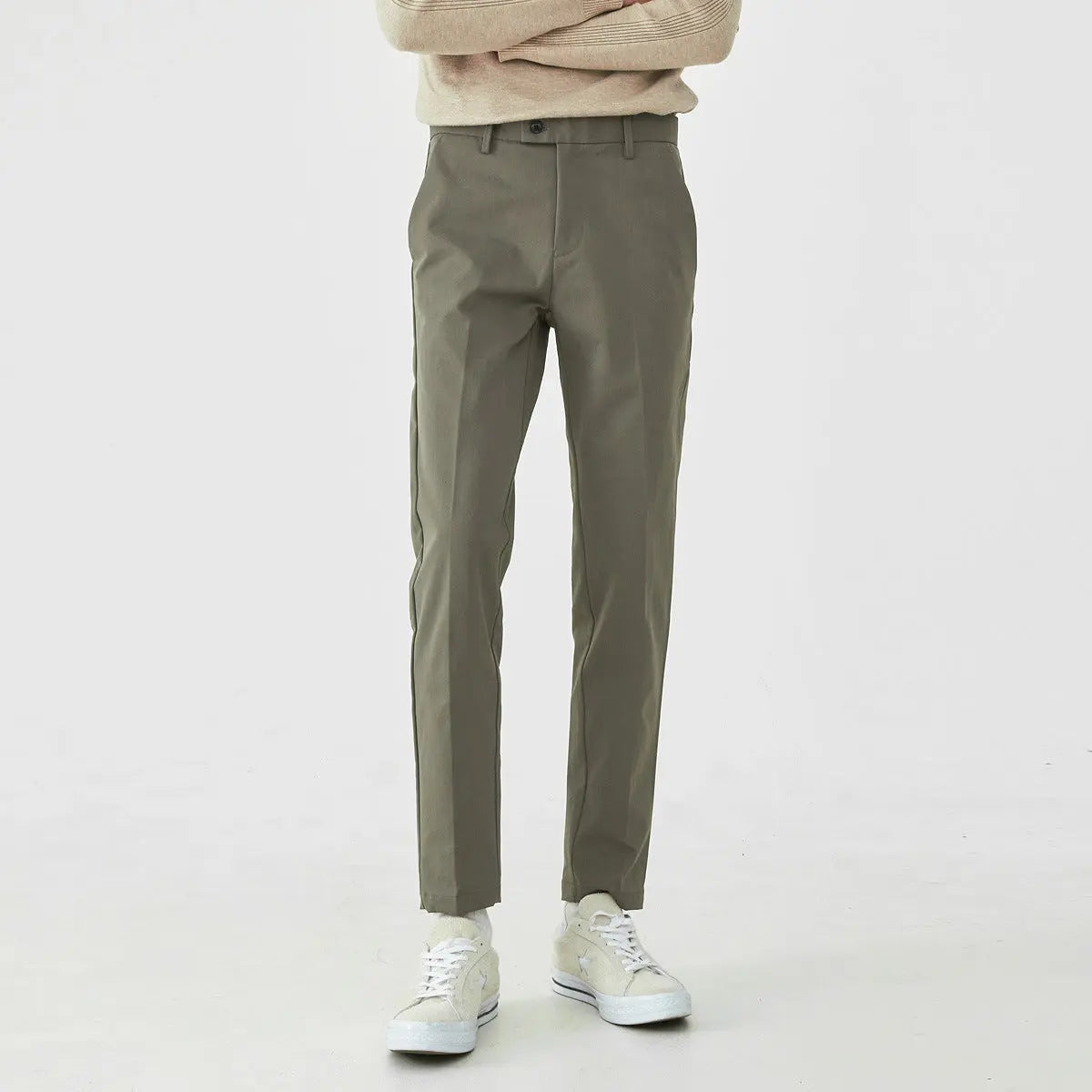 TIMEL | Slim Trousers CERPELO