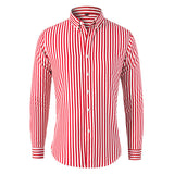 Men's Striped Long Sleeve Shirt