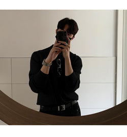 Image of Knitted Polo Shirt